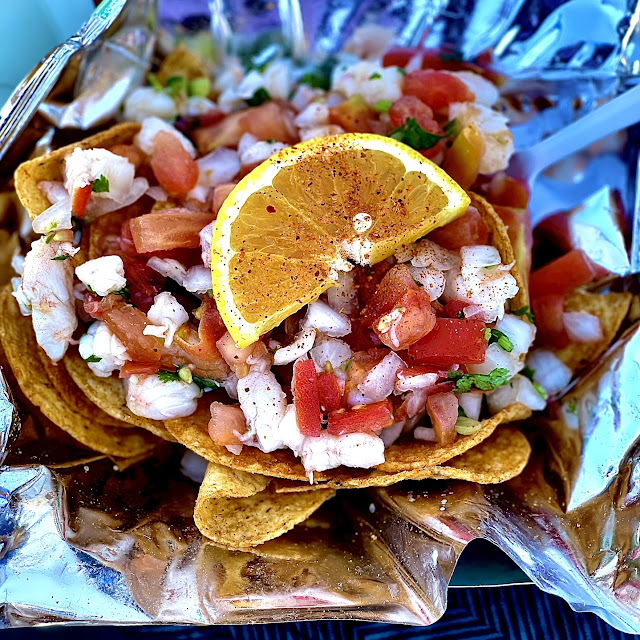 Ceviche Nachos