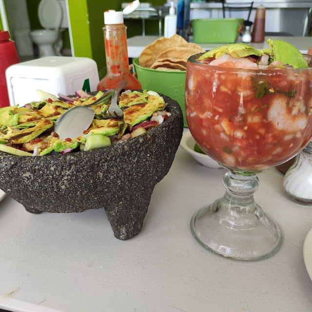 Aguachile En Molcajete