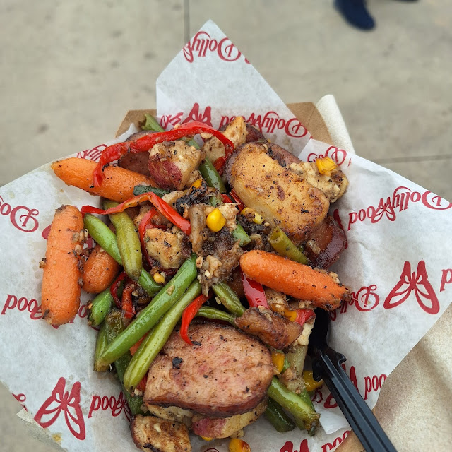 Smoked Sausage and Chicken Succotash