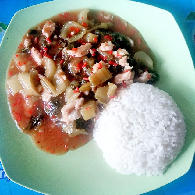 Babi Sayur Asin