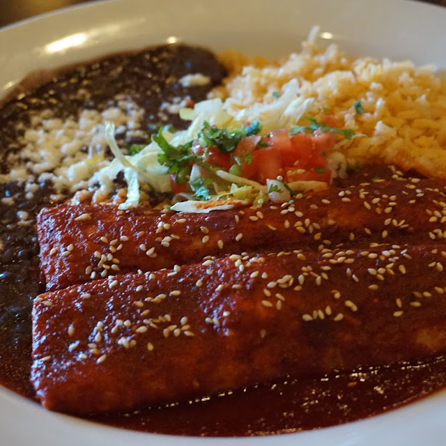 Mole Enchiladas