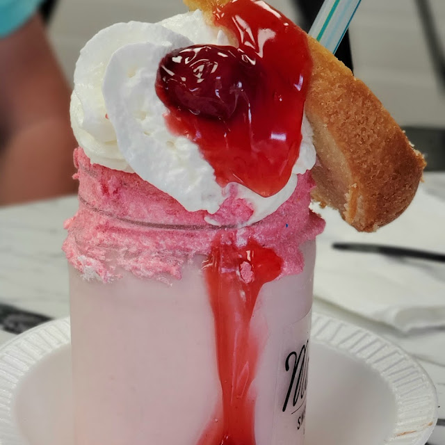 Strawberry Longcake Signature Milkshake