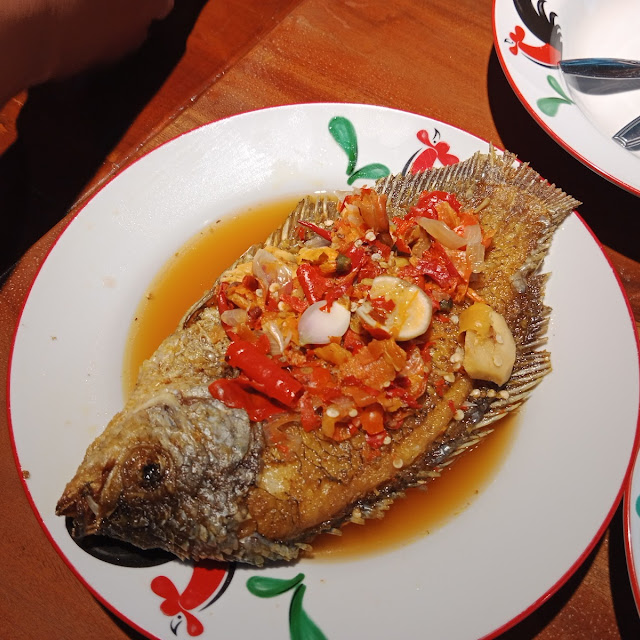 Pecak Gurame Bumbu Kacang