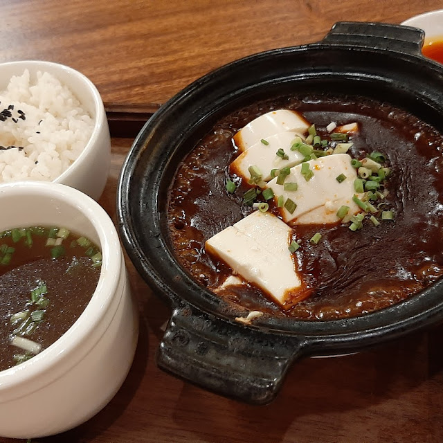 Mapo Tofu Rice Meal