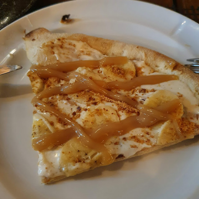 Pizza de Banana Com Doce de Leite