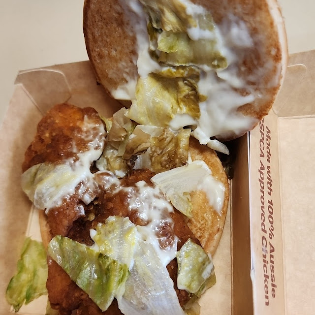 mc Spicy Chicken Burger FM Ballajura mc Donalds