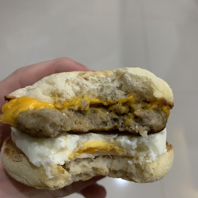 Sausage Mcmuffin with Egg