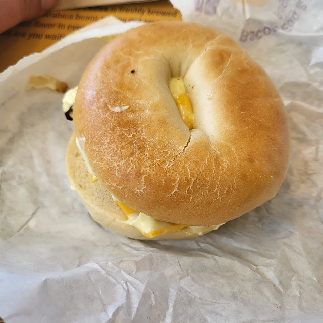 Sausage Egg Cheese Bagel