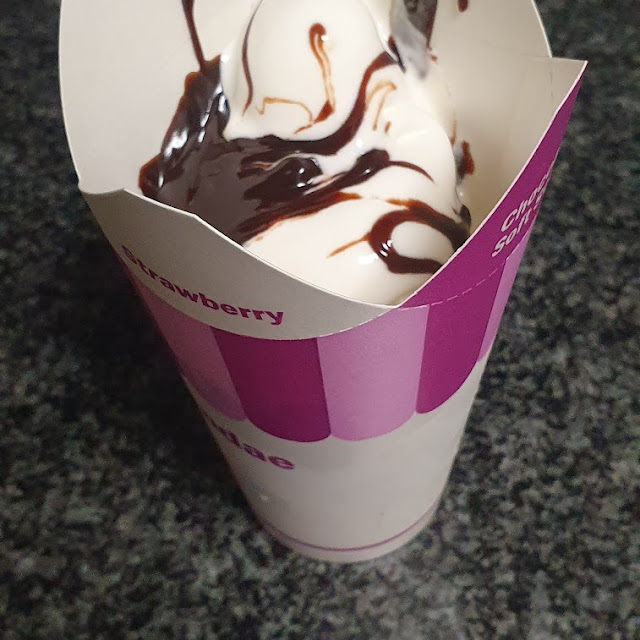 Hot Fudge Sundae as Served