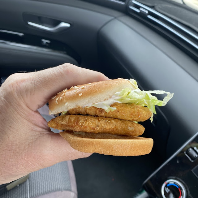 Double Chicken Burger