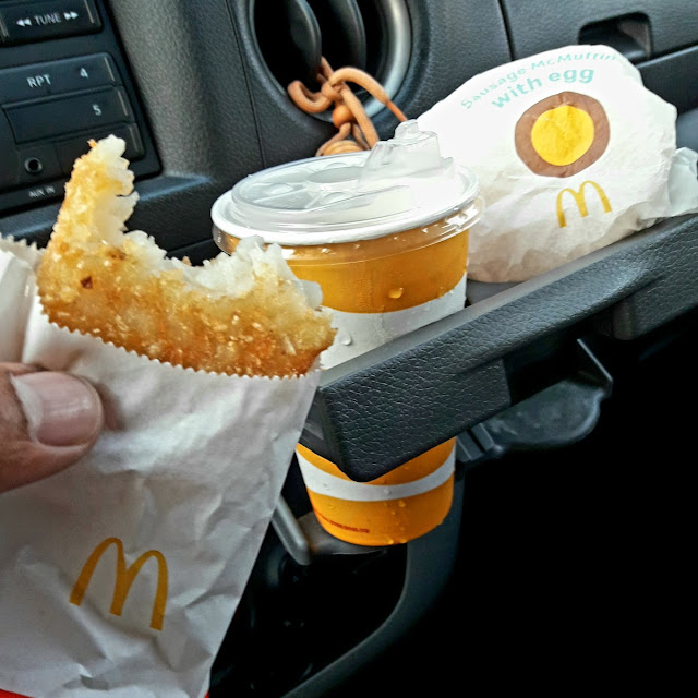 Hash Browns & Sausage Pandesal