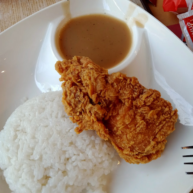 1pc Chicken with Fries and Drinks