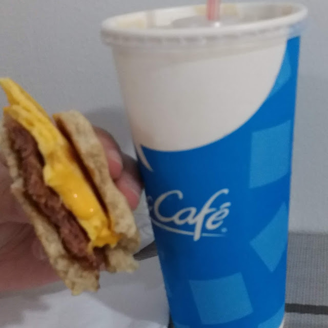 Longdesal and Iced Vanilla Latte