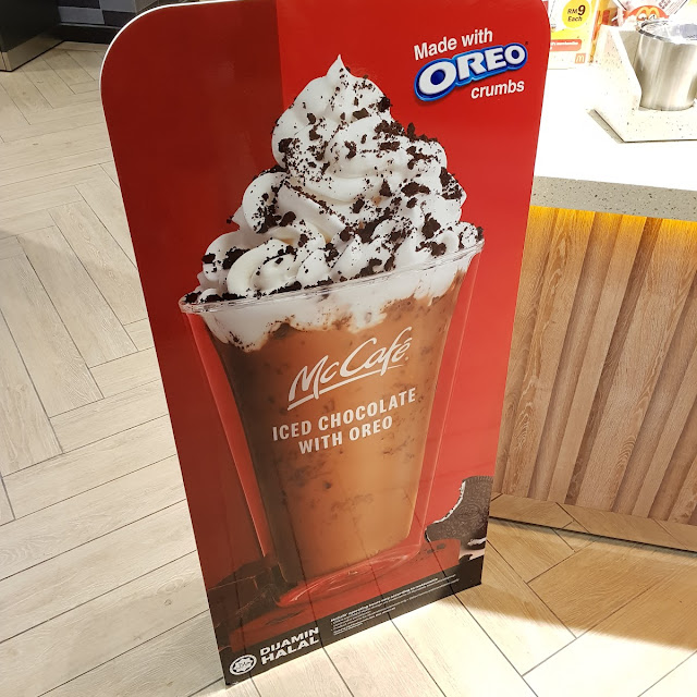 Ice Chocolate with Oreo
