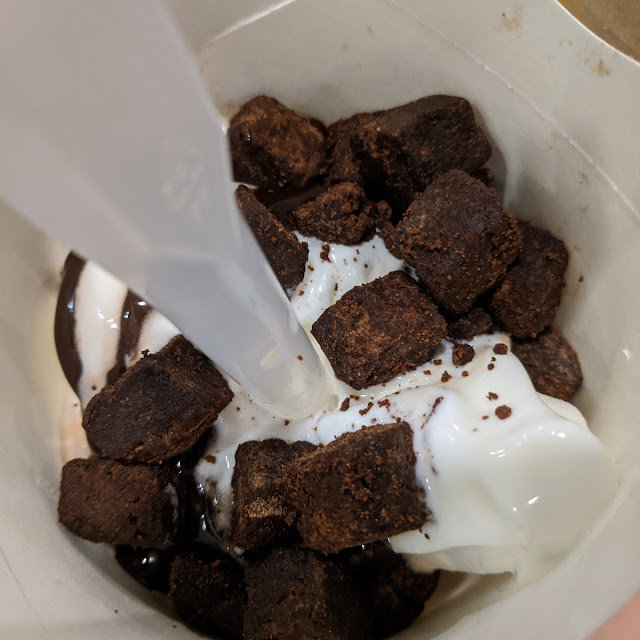 Chocolate Brownie Sundae