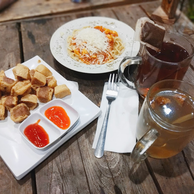 Spaghetti and Tuna Tofu