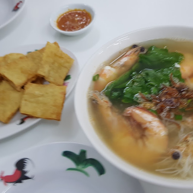 5只虾 米粉 11 炸豆支鱼饼 8
