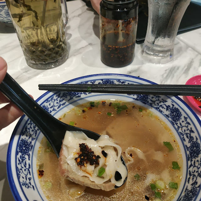 Mee Hiris Soup with Braised Beef