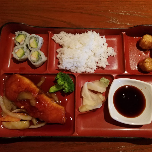 Salmon Teriyaki Lunch Bento Box