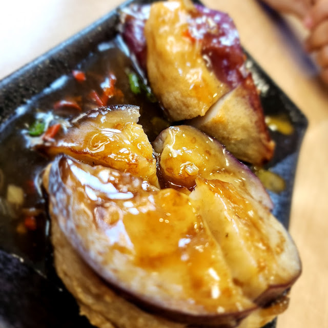 Egg Plant Dim Sum with Fish Meat