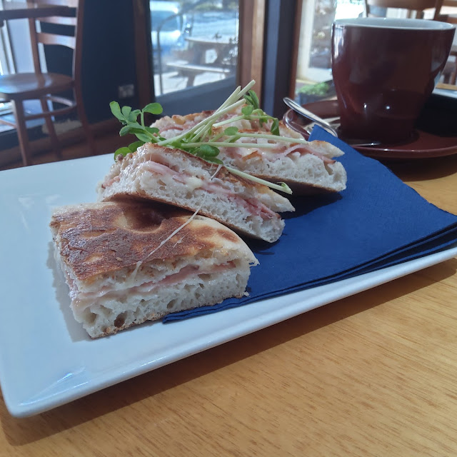 Ham and Swiss Toastie