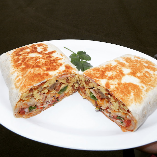 Hearty Breakfast Burrito
