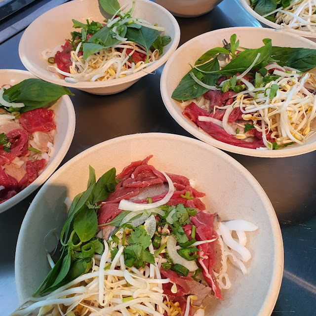 Vietnamese Pho Beef Rice Noodle Soup