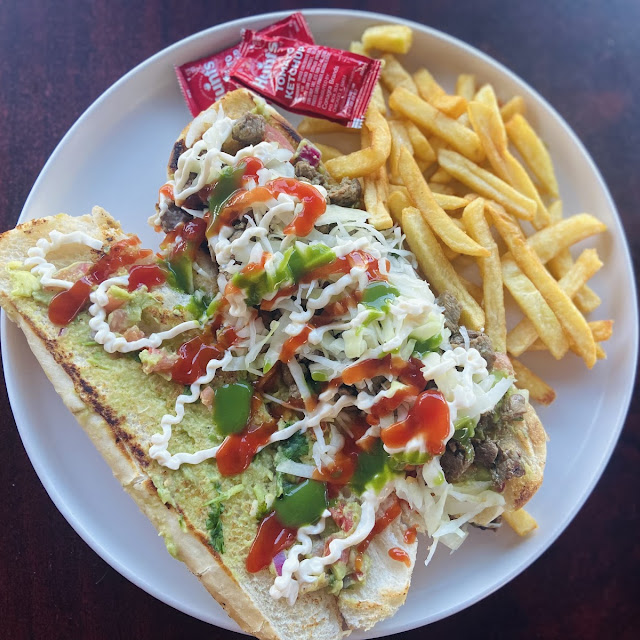 Shucos with French Fries