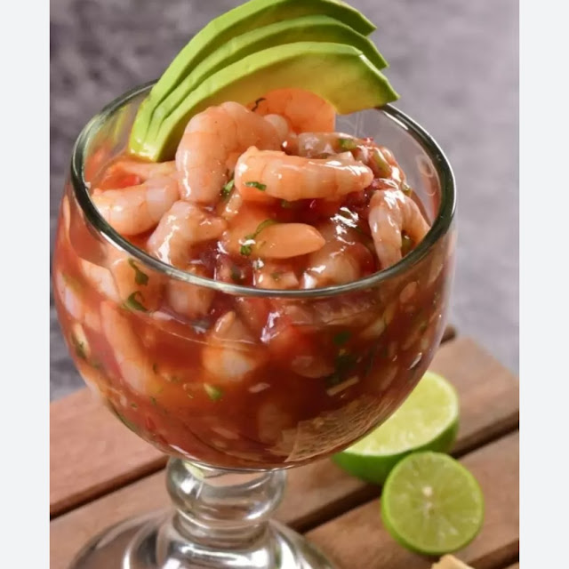Cóctel de Camarón Shrimp Cocktail Large