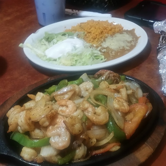 Shrimp Fajitas