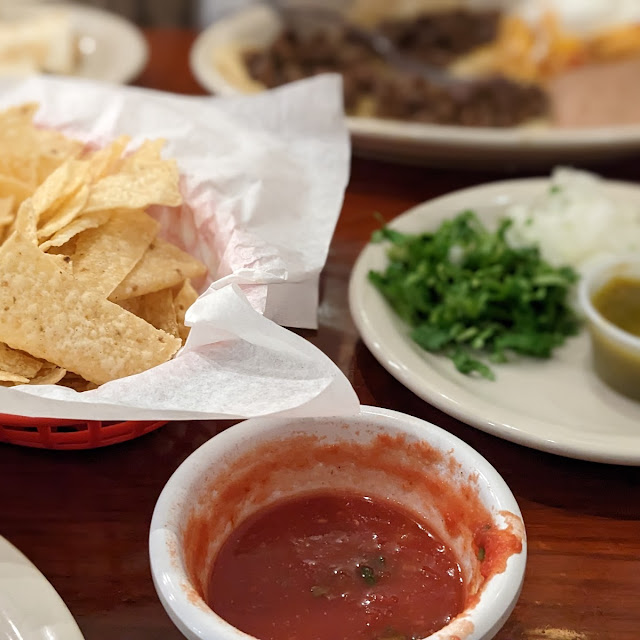 Chips & Hot Sauce for One