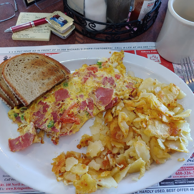 Western Omelet with a Short Stack