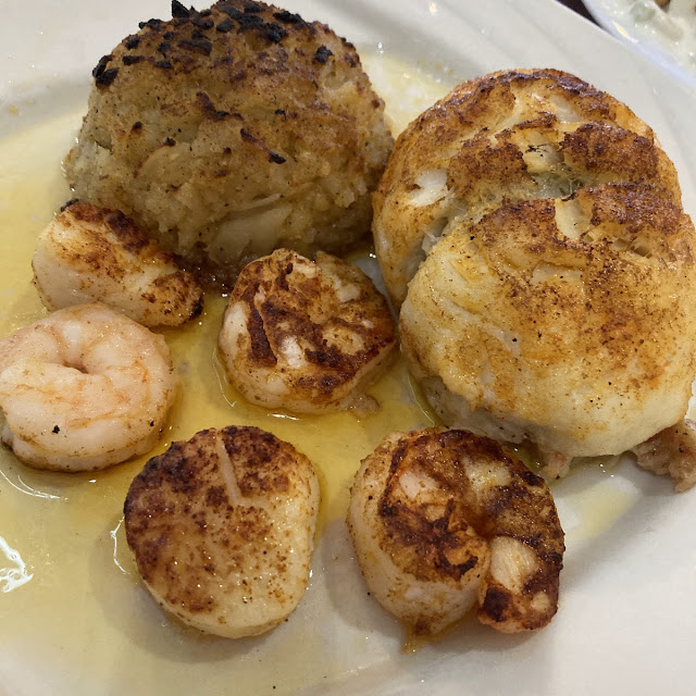 Broiled Deep Sea Scallops with Lemon Butter