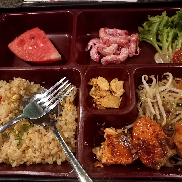 Teppanyaki Bento Salmon
