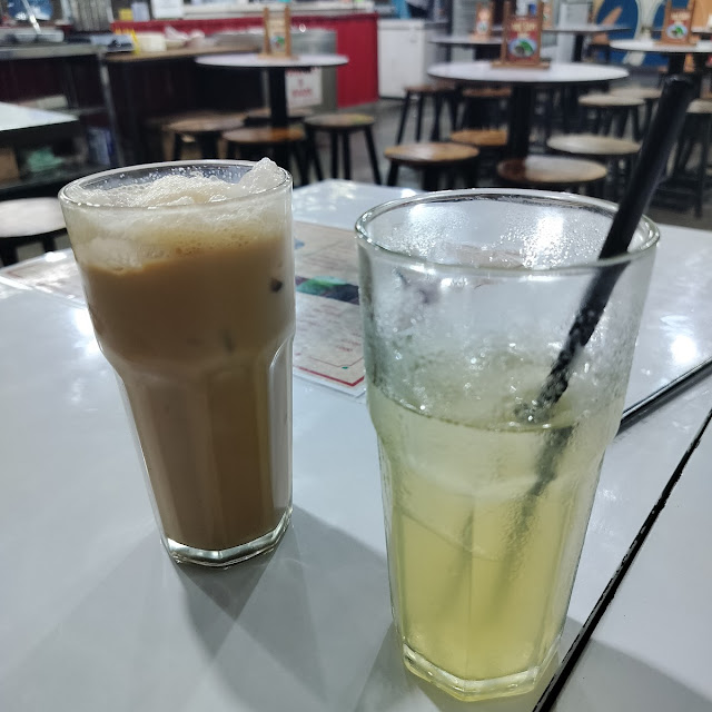 Teh Tarik Es Jeruk