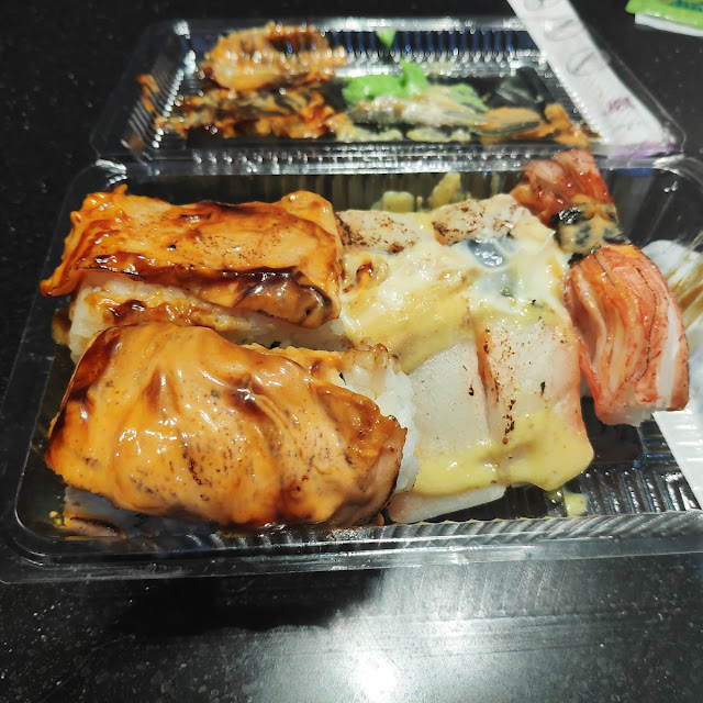 Salmon and Crab Sushi Rice