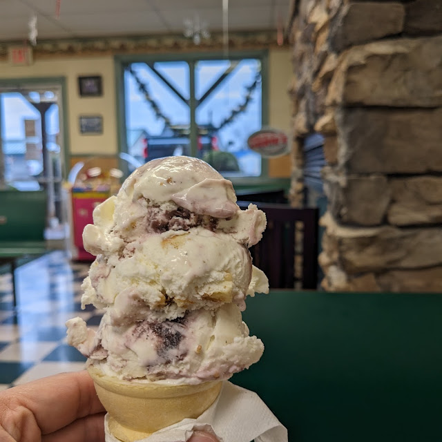Blueberry Cheesecake Ice Cream