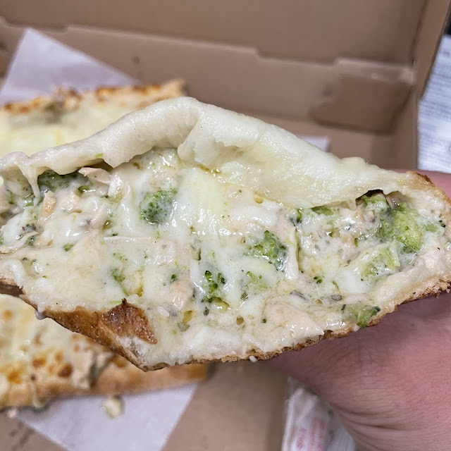 Chicken Broccoli Alfredo Calzone