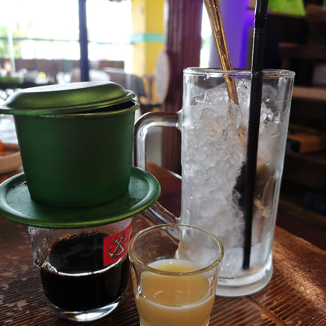 Vietnamese Drip Coffee with Sugar