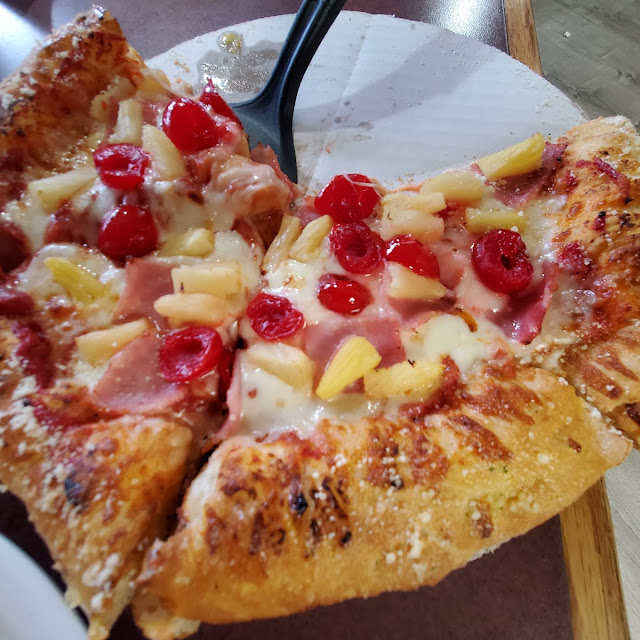 Pepperoni Pineapple Hot Cherry Tomato Pizza