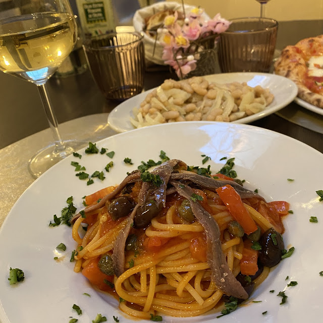 Spaghetti with Anchovies