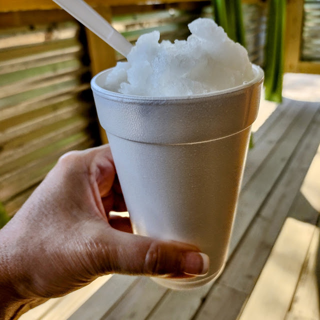 White Coconut Shaved Ice