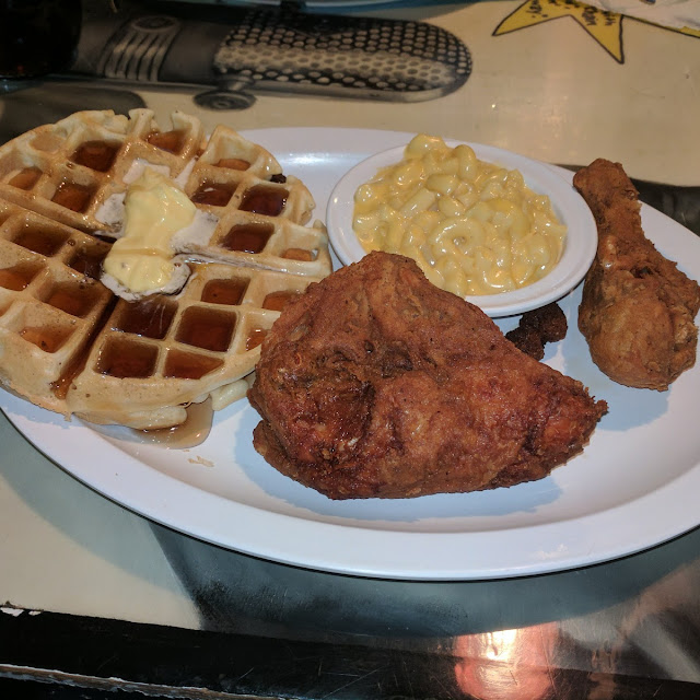 Chicken N Waffles Fried Green Tomatoes