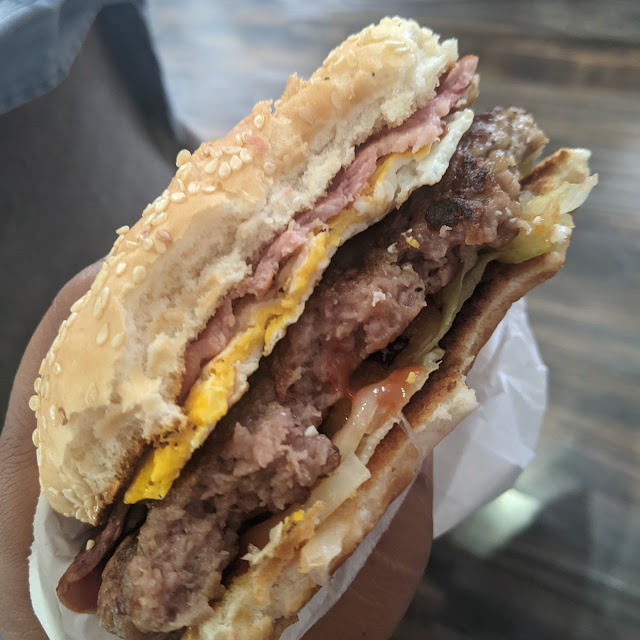 Bacon and Egg Burger