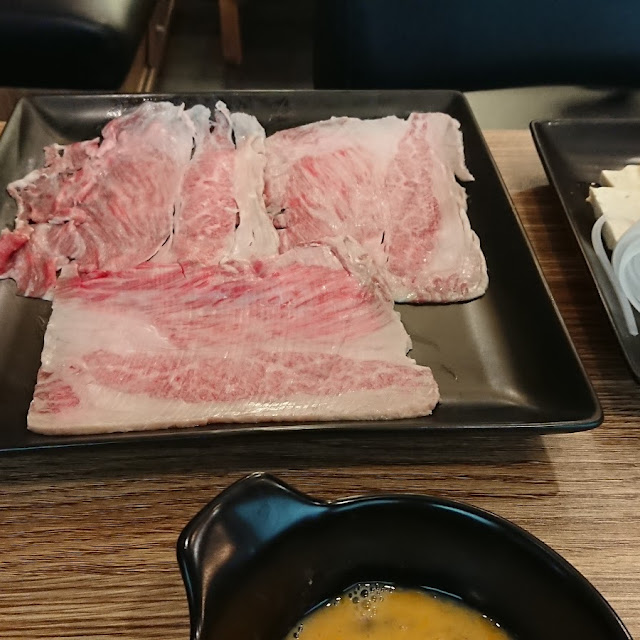 Beef for Sukiyaki