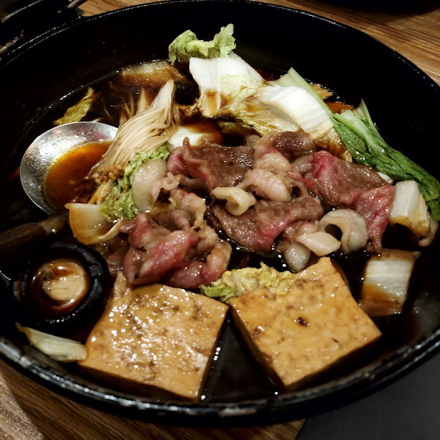 Wagyu Sirloin Sukiyaki
