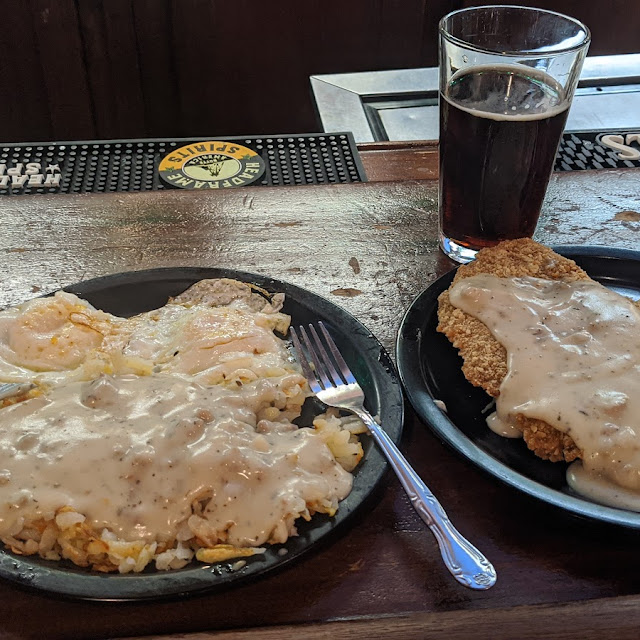 Chicken Fried Steak and Eggs