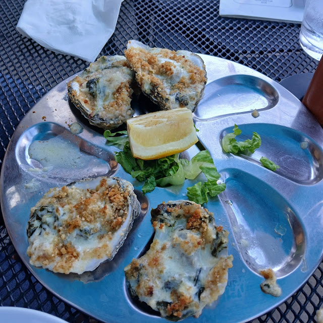 Oysters Rockefeller