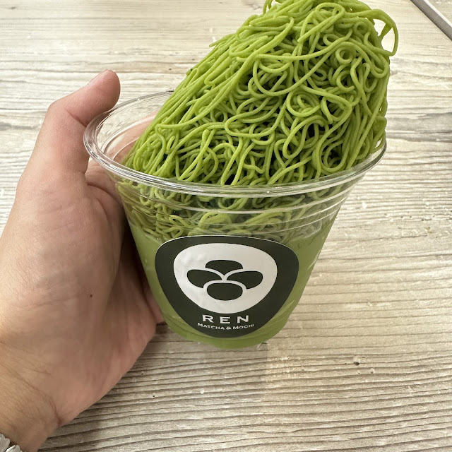 Matcha Mont Blanc Soft Serve