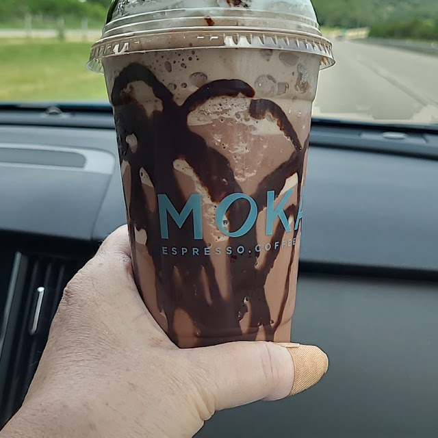 Blended Mocha w drk Choc Raspberry